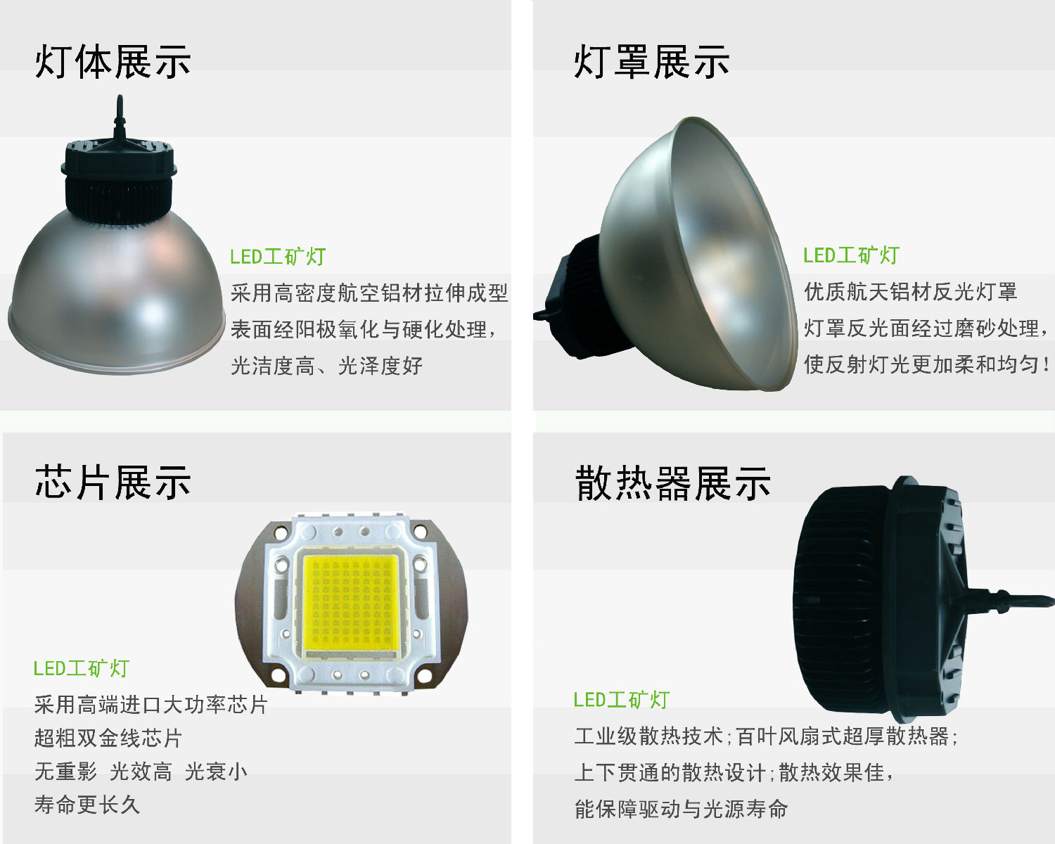 LED工矿灯细节描述1